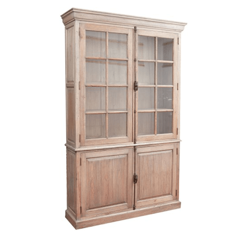 L 5596 Glass Cupboard with Doors