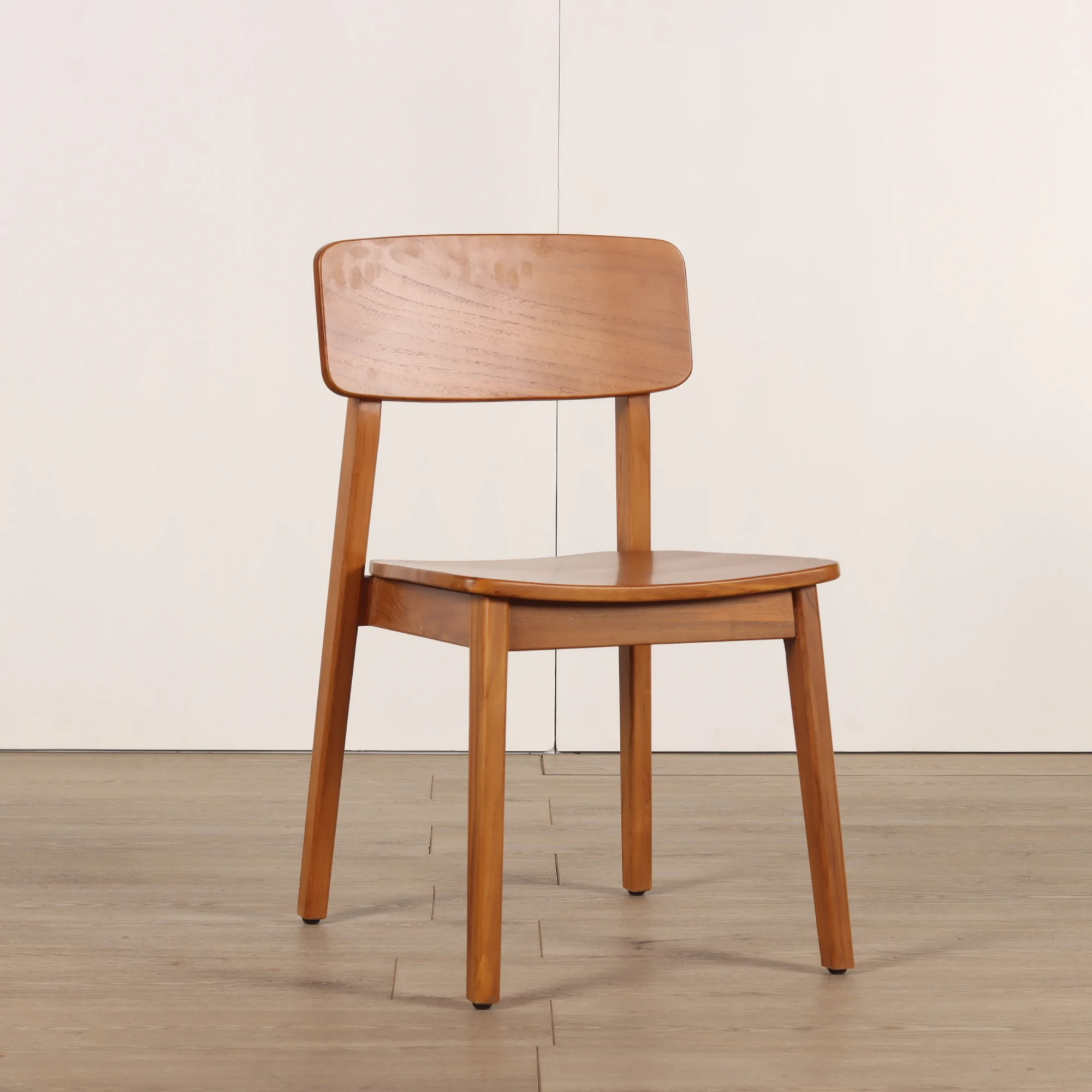 Bageri Dining Chair – Japanese-Style Solid Teak Wood Mid-Century Seating 2