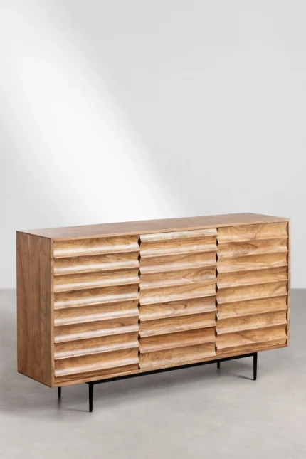 Premium Wooden Sideboard 3-Door Modern Design – Wholesale Price