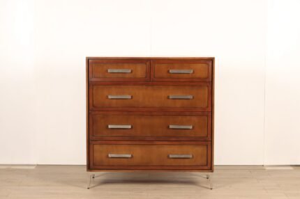 Premium Solid Teak Wooden Chest Drawers Luxury Furniture